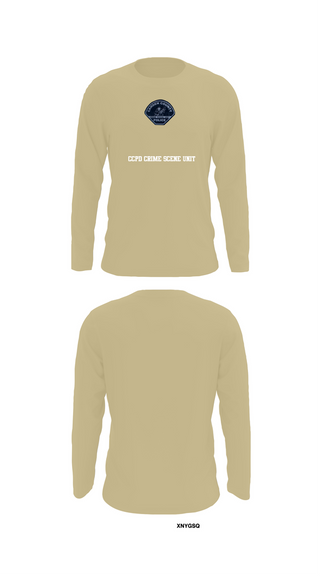 Long Sleeve Performance Shirt, CCPD CRIME SCENE UNIT, , Teamtime, Team time, sublimation, custom sports apparel, team uniforms, spirit wear, spiritwear, sports uniforms, custom shirts, team store, custom team store, fundraiser sports, apparel fundraiser