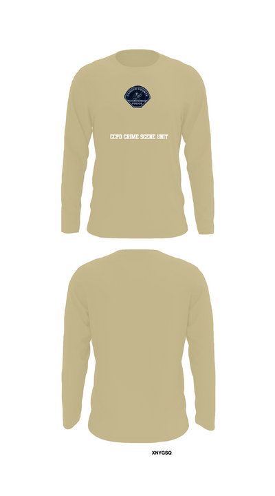 CCPD CRIME SCENE UNIT 32519343 Long Sleeve Performance Shirt 88