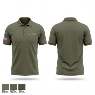 Short Sleeve Performance Polo, East Cascade SWAT, Police, Teamtime, Team time, sublimation, custom sports apparel, team uniforms, spirit wear, spiritwear, sports uniforms, custom shirts, team store, custom team store, fundraiser sports, apparel fundraiser