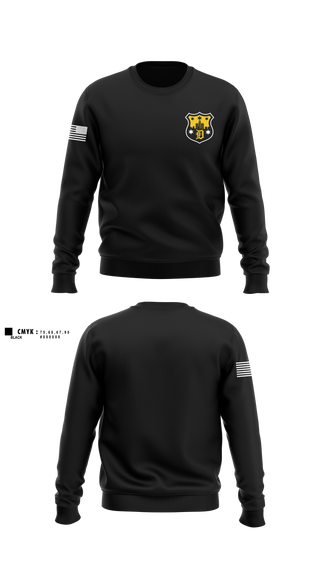 Crew Neck Sweatshirt, Detroit bodyguards protection unit, , Teamtime, Team time, sublimation, custom sports apparel, team uniforms, spirit wear, spiritwear, sports uniforms, custom shirts, team store, custom team store, fundraiser sports, apparel fundraiser