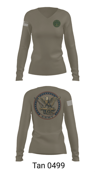 Womens Long Sleeve Vneck Shirt, Military Funeral Honors, , Teamtime, Team time, sublimation, custom sports apparel, team uniforms, spirit wear, spiritwear, sports uniforms, custom shirts, team store, custom team store, fundraiser sports, apparel fundraiser