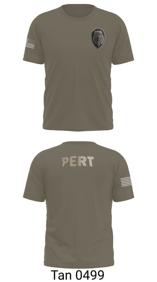 Old School Cotton Feel Shirt, Prison Emergency Response Team, Police, Teamtime, Team time, sublimation, custom sports apparel, team uniforms, spirit wear, spiritwear, sports uniforms, custom shirts, team store, custom team store, fundraiser sports, apparel fundraiser