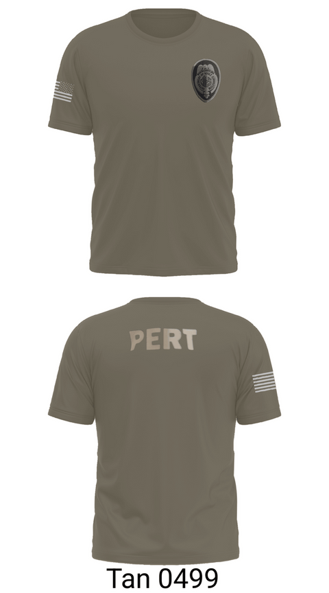 Old School Cotton Feel Shirt, Prison Emergency Response Team, Police, Teamtime, Team time, sublimation, custom sports apparel, team uniforms, spirit wear, spiritwear, sports uniforms, custom shirts, team store, custom team store, fundraiser sports, apparel fundraiser