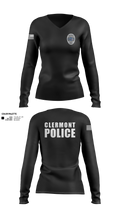 Clermont PD 17017989 Women's Long Sleeve V-neck Shirt - 25