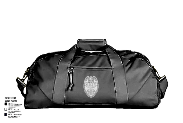 Duffle Bag, KDOC, Police, Teamtime, Team time, sublimation, custom sports apparel, team uniforms, spirit wear, spiritwear, sports uniforms, custom shirts, team store, custom team store, fundraiser sports, apparel fundraiser