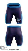 Nemaha Central Wrestling 61394453 Men's Compression Shorts - 1