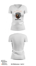 The Philadelphia Tomahawks Women's Short Sleeve V-neck Shirt - 12