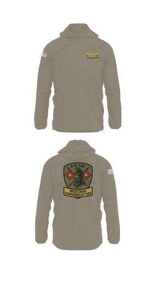 Windbreaker, 6-8 CAV, , Teamtime, Team time, sublimation, custom sports apparel, team uniforms, spirit wear, spiritwear, sports uniforms, custom shirts, team store, custom team store, fundraiser sports, apparel fundraiser
