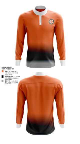 Quarter Zip Jacket, Holyoke Papermen, Ice Hockey, Teamtime, Team time, sublimation, custom sports apparel, team uniforms, spirit wear, spiritwear, sports uniforms, custom shirts, team store, custom team store, fundraiser sports, apparel fundraiser