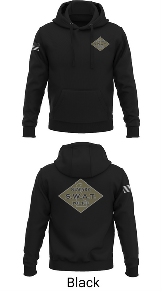Hoodie, Newark SWAT, Police, Teamtime, Team time, sublimation, custom sports apparel, team uniforms, spirit wear, spiritwear, sports uniforms, custom shirts, team store, custom team store, fundraiser sports, apparel fundraiser