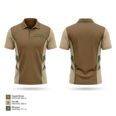 Heard County 4-H Shooting Team Short Sleeve Performance Polo - 1