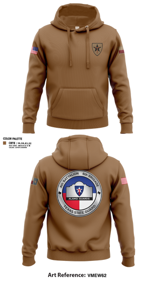 Hoodie, Alamo guards, Army, Teamtime, Team time, sublimation, custom sports apparel, team uniforms, spirit wear, spiritwear, sports uniforms, custom shirts, team store, custom team store, fundraiser sports, apparel fundraiser