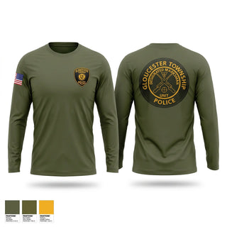 Long Sleeve Performance Shirt, Gloucester Township Police DMO Unit, Police, Teamtime, Team time, sublimation, custom sports apparel, team uniforms, spirit wear, spiritwear, sports uniforms, custom shirts, team store, custom team store, fundraiser sports, apparel fundraiser