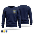 Gretna Police Department 88817850 Crew Neck Sweatshirt - 1