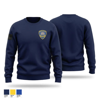 Crew Neck Sweatshirt, Gretna Police Department, Police, Teamtime, Team time, sublimation, custom sports apparel, team uniforms, spirit wear, spiritwear, sports uniforms, custom shirts, team store, custom team store, fundraiser sports, apparel fundraiser