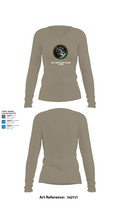 Naval Computer and Telecoms Station 86798210 Women's Long Sleeve V-neck Shirt - 59