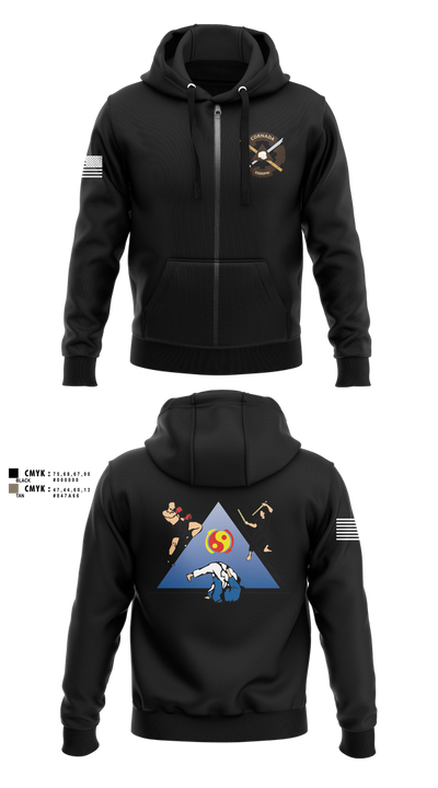 Fusion Combatives 85715175 Zip Hoodie - 2