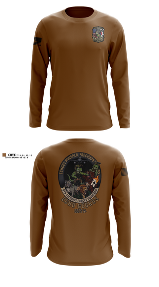 Long Sleeve Performance Shirt, 8th SFS, Air Force, Teamtime, Team time, sublimation, custom sports apparel, team uniforms, spirit wear, spiritwear, sports uniforms, custom shirts, team store, custom team store, fundraiser sports, apparel fundraiser