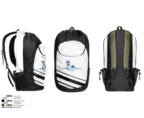 Gear Bag, Playa Boca del Rio Gro.Mx, Golf, Teamtime, Team time, sublimation, custom sports apparel, team uniforms, spirit wear, spiritwear, sports uniforms, custom shirts, team store, custom team store, fundraiser sports, apparel fundraiser