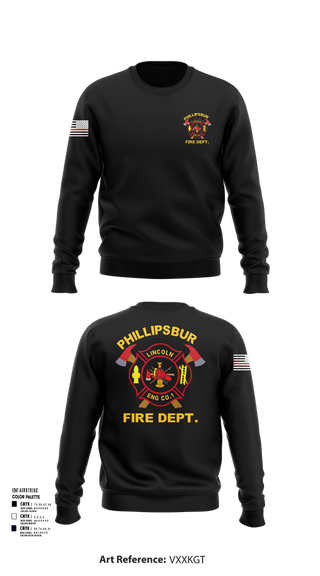 Crew Neck Sweatshirt, PHILLIPSBURG FIRE DEPARTMENT, , Teamtime, Team time, sublimation, custom sports apparel, team uniforms, spirit wear, spiritwear, sports uniforms, custom shirts, team store, custom team store, fundraiser sports, apparel fundraiser