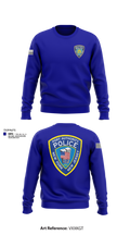 Port Authority Police 67694439 Crew Neck Sweatshirt - 101