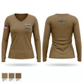 Tacoma Recruiting Company Women's Long Sleeve V-neck Shirt - 1
