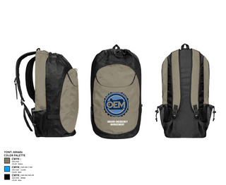 Gear Bag, Oregon Emergency Management, Police, Teamtime, Team time, sublimation, custom sports apparel, team uniforms, spirit wear, spiritwear, sports uniforms, custom shirts, team store, custom team store, fundraiser sports, apparel fundraiser