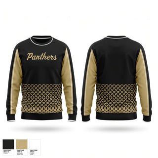Crew Neck Sweatshirt, Panthers, Baseball, Teamtime, Team time, sublimation, custom sports apparel, team uniforms, spirit wear, spiritwear, sports uniforms, custom shirts, team store, custom team store, fundraiser sports, apparel fundraiser