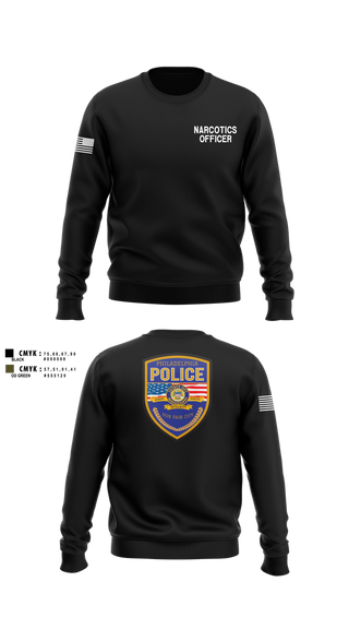 Crew Neck Sweatshirt, Philadelphia police narcotics, Police, Teamtime, Team time, sublimation, custom sports apparel, team uniforms, spirit wear, spiritwear, sports uniforms, custom shirts, team store, custom team store, fundraiser sports, apparel fundraiser