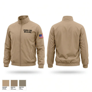 Windbreaker, PARMA FIRE WILDLAND, Fire Department, Teamtime, Team time, sublimation, custom sports apparel, team uniforms, spirit wear, spiritwear, sports uniforms, custom shirts, team store, custom team store, fundraiser sports, apparel fundraiser