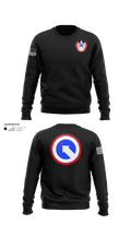 1st Theater Sustainment Command 40701813 Crew Neck Sweatshirt - 201