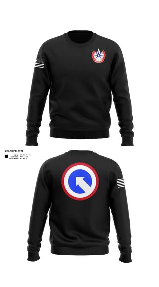 Crew Neck Sweatshirt, 1st Theater Sustainment Command, Army, Teamtime, Team time, sublimation, custom sports apparel, team uniforms, spirit wear, spiritwear, sports uniforms, custom shirts, team store, custom team store, fundraiser sports, apparel fundraiser