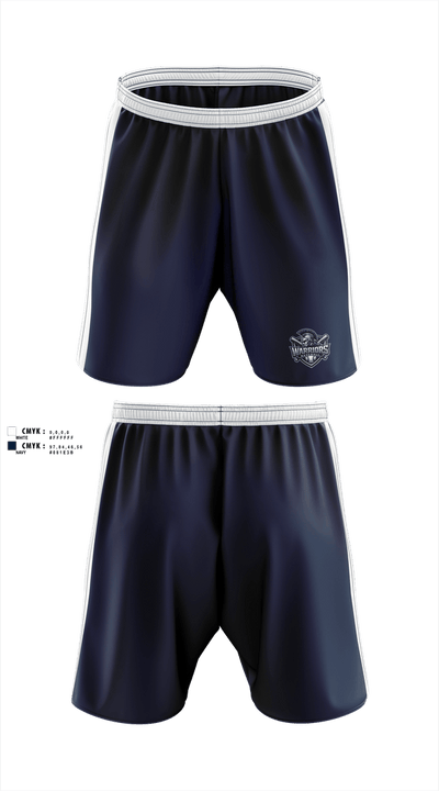 Warriors 20783949 Athletic Shorts With Pockets - 1