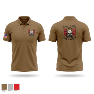 Short Sleeve Performance Polo, 668th EN CO C2CRE, Army, Teamtime, Team time, sublimation, custom sports apparel, team uniforms, spirit wear, spiritwear, sports uniforms, custom shirts, team store, custom team store, fundraiser sports, apparel fundraiser