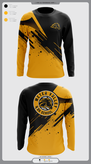 Long Sleeve Performance Shirt, Metea Valley High School Cheer, Cheer, Teamtime, Team time, sublimation, custom sports apparel, team uniforms, spirit wear, spiritwear, sports uniforms, custom shirts, team store, custom team store, fundraiser sports, apparel fundraiser