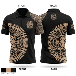 Short Sleeve Performance Polo, 1/487 KING OF BATTLE, Army, Teamtime, Team time, sublimation, custom sports apparel, team uniforms, spirit wear, spiritwear, sports uniforms, custom shirts, team store, custom team store, fundraiser sports, apparel fundraiser