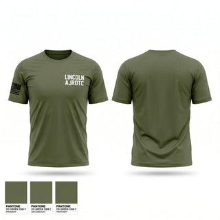 Short Sleeve Performance Shirt, LINCOLN AJROTC, Army, Teamtime, Team time, sublimation, custom sports apparel, team uniforms, spirit wear, spiritwear, sports uniforms, custom shirts, team store, custom team store, fundraiser sports, apparel fundraiser