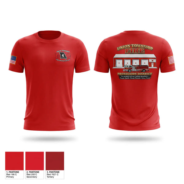 Short Sleeve Performance Shirt, UNION TOWNSHIP FIRE PROTECTION DISTRICT, Fire Department, Teamtime, Team time, sublimation, custom sports apparel, team uniforms, spirit wear, spiritwear, sports uniforms, custom shirts, team store, custom team store, fundraiser sports, apparel fundraiser