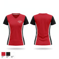 Freeport Intermediate Cheer Women's Short Sleeve V-neck Shirt - 1
