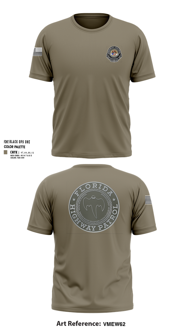 Short Sleeve Performance Shirt, Florida Highway Patrol, , Teamtime, Team time, sublimation, custom sports apparel, team uniforms, spirit wear, spiritwear, sports uniforms, custom shirts, team store, custom team store, fundraiser sports, apparel fundraiser