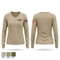 Surfside Beach Police Women's Long Sleeve V-neck Shirt - 1