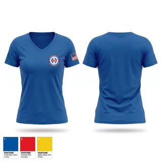 Womens Short Sleeve Vneck Shirt, Southern Chester County EMS, EMS/EMT, Teamtime, Team time, sublimation, custom sports apparel, team uniforms, spirit wear, spiritwear, sports uniforms, custom shirts, team store, custom team store, fundraiser sports, apparel fundraiser