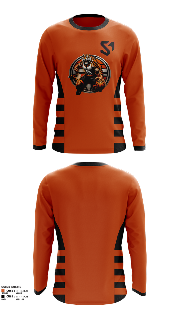 Long Sleeve Performance Shirt, SOSA Basketball, Men's Basketball, Teamtime, Team time, sublimation, custom sports apparel, team uniforms, spirit wear, spiritwear, sports uniforms, custom shirts, team store, custom team store, fundraiser sports, apparel fundraiser