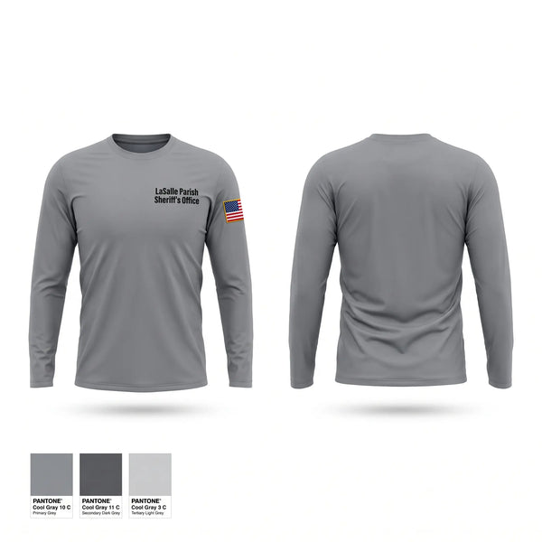 Long Sleeve Performance Shirt, LaSalle Parish Sheriff’s Office, Police, Teamtime, Team time, sublimation, custom sports apparel, team uniforms, spirit wear, spiritwear, sports uniforms, custom shirts, team store, custom team store, fundraiser sports, apparel fundraiser