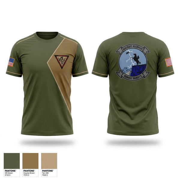 Old School Cotton Feel Shirt, Aircraft Recovery, Marines, Teamtime, Team time, sublimation, custom sports apparel, team uniforms, spirit wear, spiritwear, sports uniforms, custom shirts, team store, custom team store, fundraiser sports, apparel fundraiser