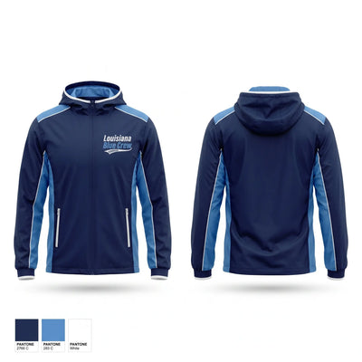 Louisiana Blue Crew Windbreaker - 1