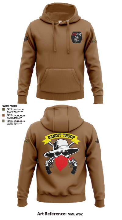 6-9 bandit troop 89460450 Hoodie - 2