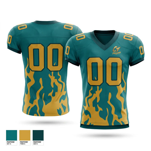 Football Jersey, Ct falcons, , Teamtime, Team time, sublimation, custom sports apparel, team uniforms, spirit wear, spiritwear, sports uniforms, custom shirts, team store, custom team store, fundraiser sports, apparel fundraiser
