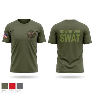 Short Sleeve Performance Shirt, DOWNRIVER SWAT, Police, Teamtime, Team time, sublimation, custom sports apparel, team uniforms, spirit wear, spiritwear, sports uniforms, custom shirts, team store, custom team store, fundraiser sports, apparel fundraiser