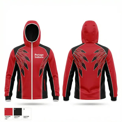 Portage Indians 77552010 Windbreaker - 1